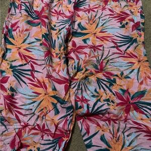 Jessica Simpson Pink Floral Pants